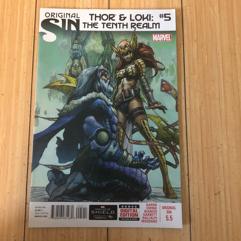 ⭐️ Marvel Original Sin Thor & Loki comic